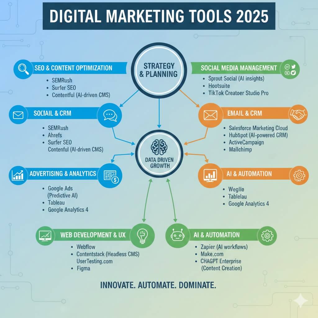 Digital Marketing Tools 2025